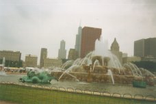 Stadtzentrum von Chicago
